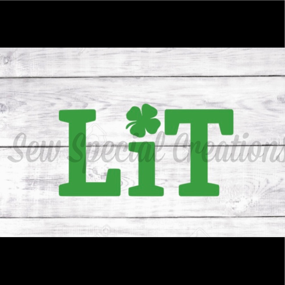 St patty lit shirt
